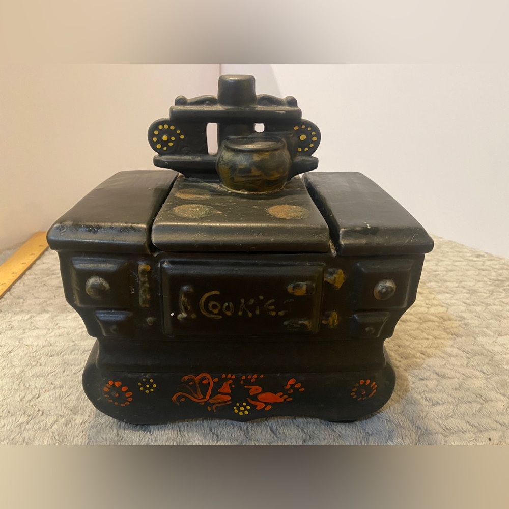 1960s Mccoy Vintage Black Cookie Jar RARE